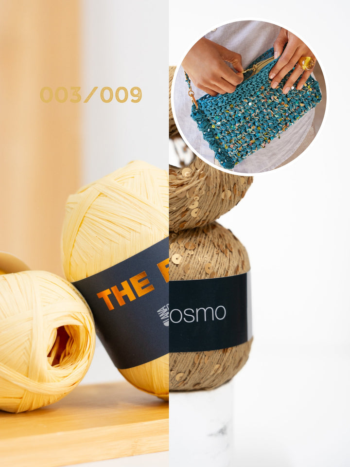 Häkelpaket The Bast Cosmo Clutch