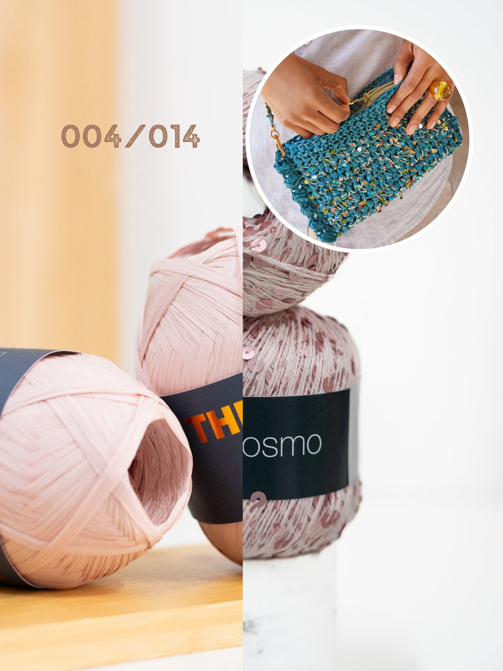 Häkelpaket The Bast Cosmo Clutch
