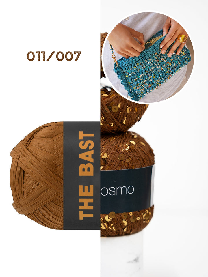 Häkelpaket The Bast Cosmo Clutch