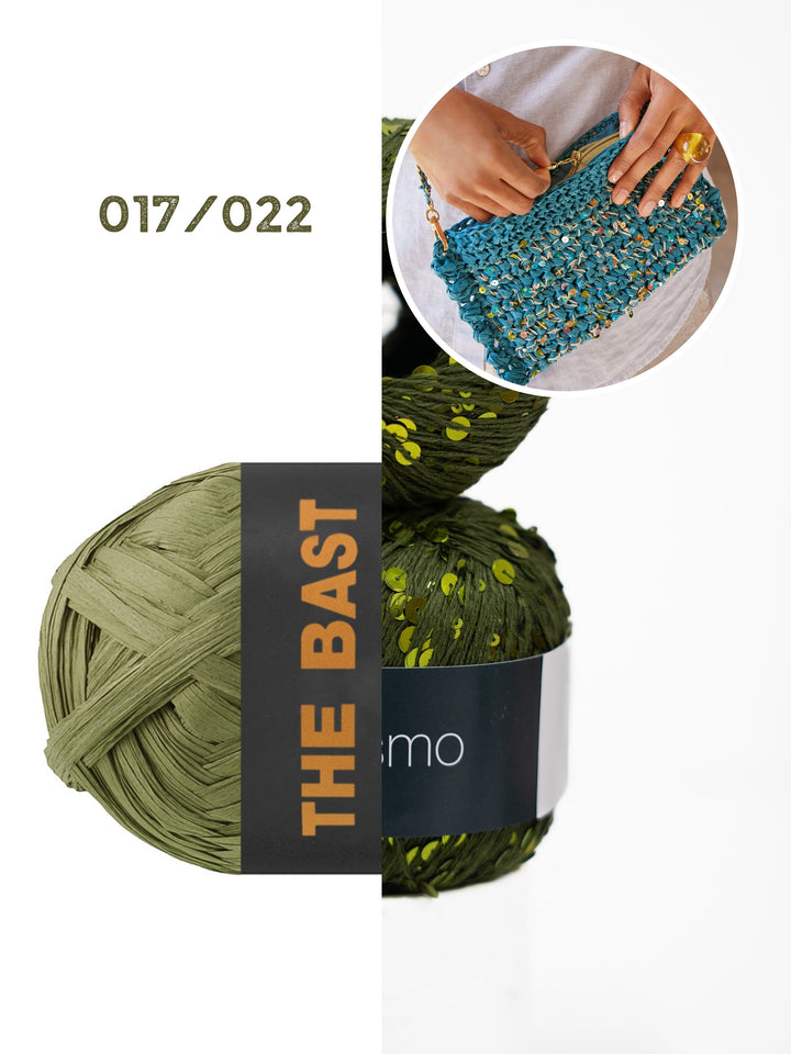 Häkelpaket The Bast Cosmo Clutch