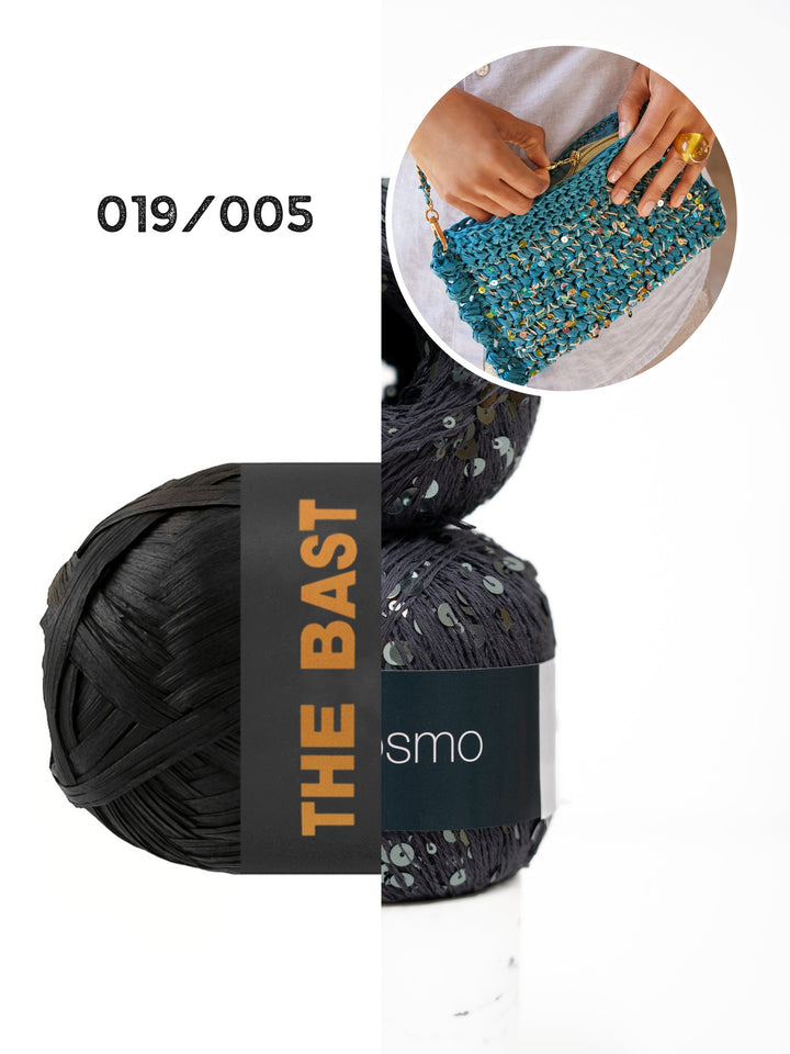 Häkelpaket The Bast Cosmo Clutch