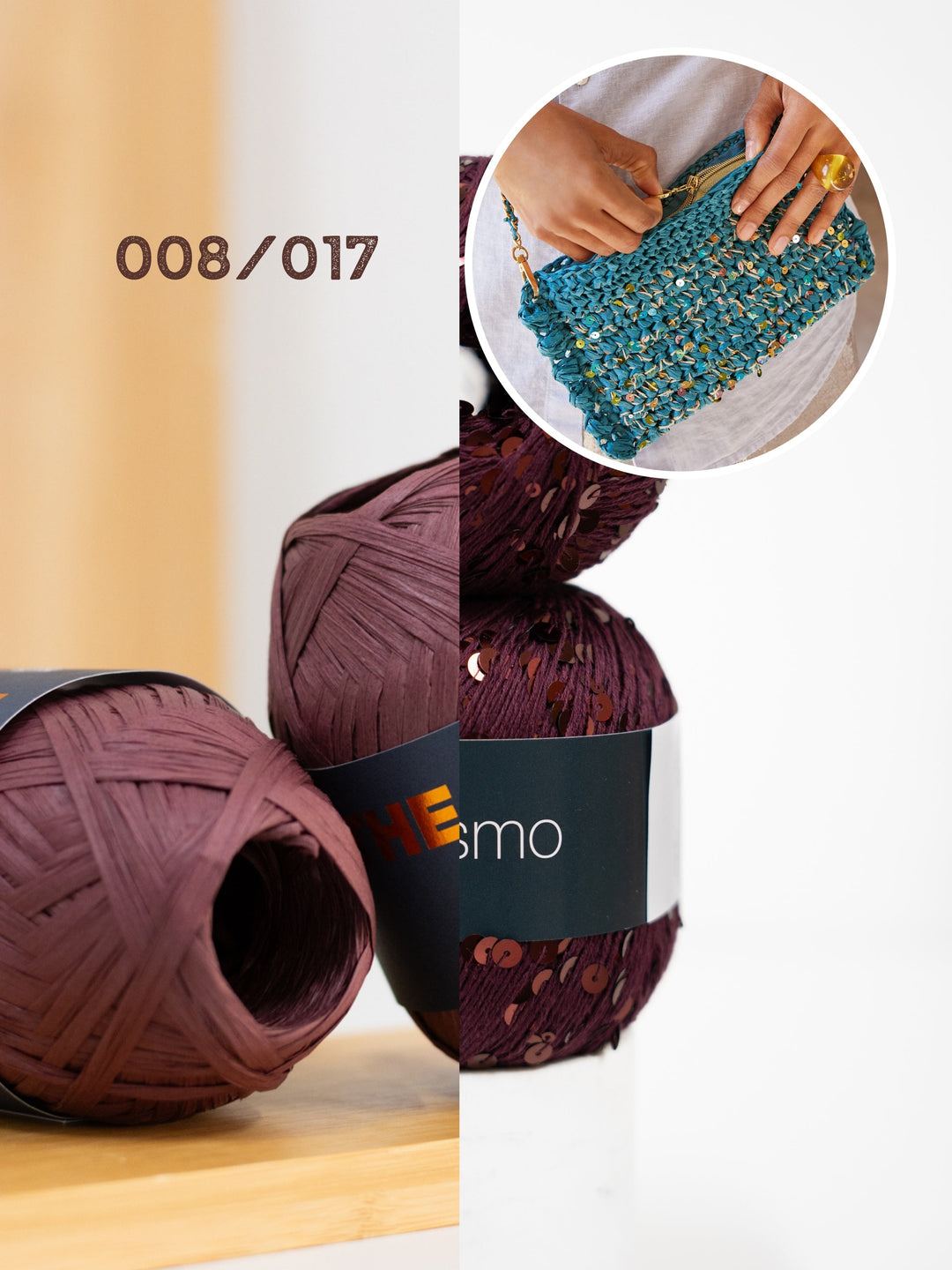 Häkelpaket The Bast Cosmo Clutch