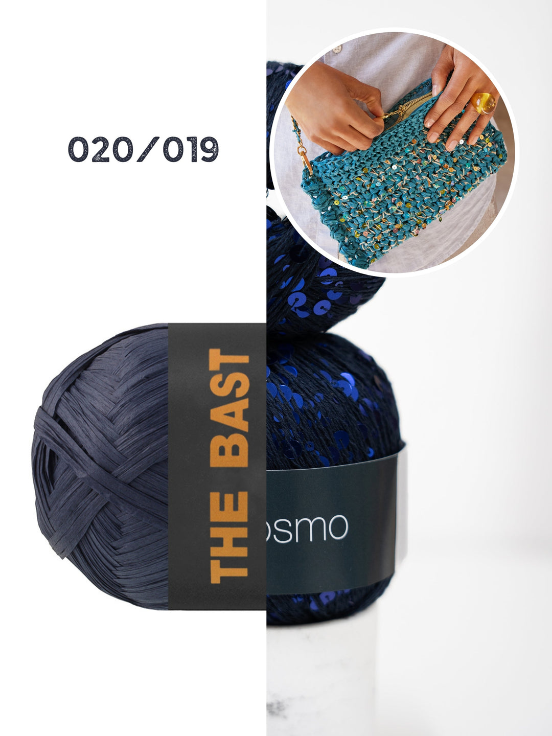 Häkelpaket The Bast Cosmo Clutch