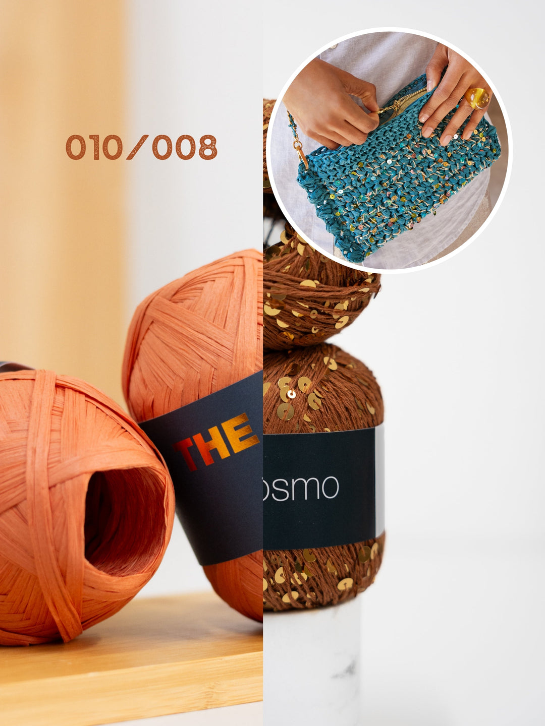 Häkelpaket The Bast Cosmo Clutch