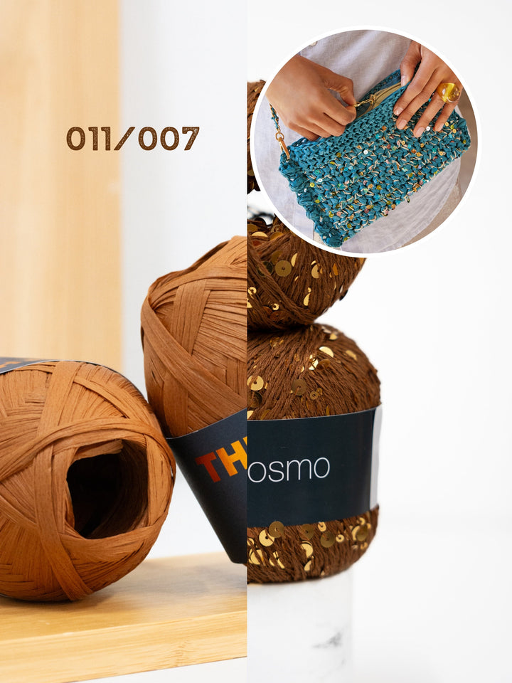 Häkelpaket The Bast Cosmo Clutch