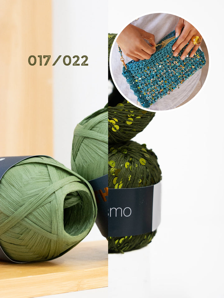 Häkelpaket The Bast Cosmo Clutch