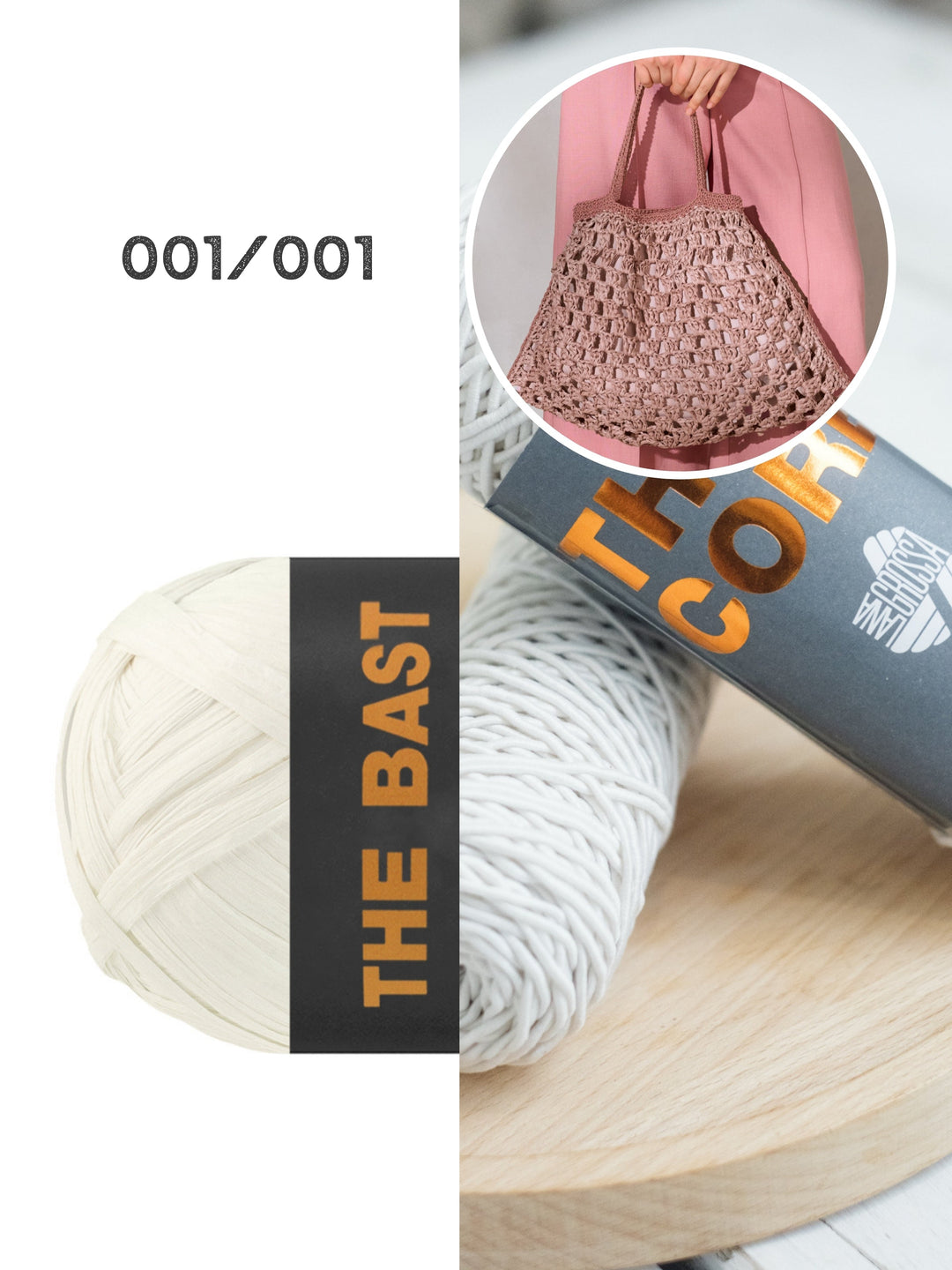 Häkelpaket The Bast The Core Granny Square Shopper