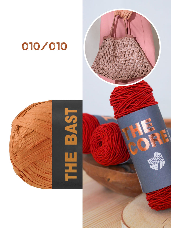 Häkelpaket The Bast The Core Granny Square Shopper