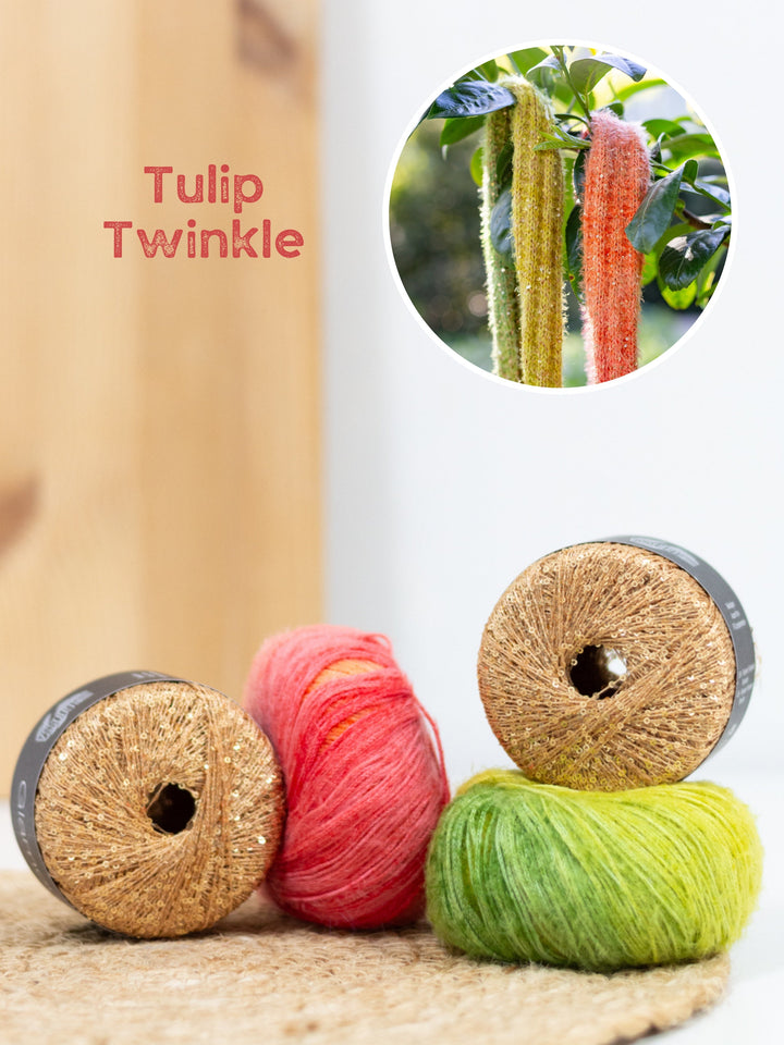 Strickpaket Lucky Sparkle Schals