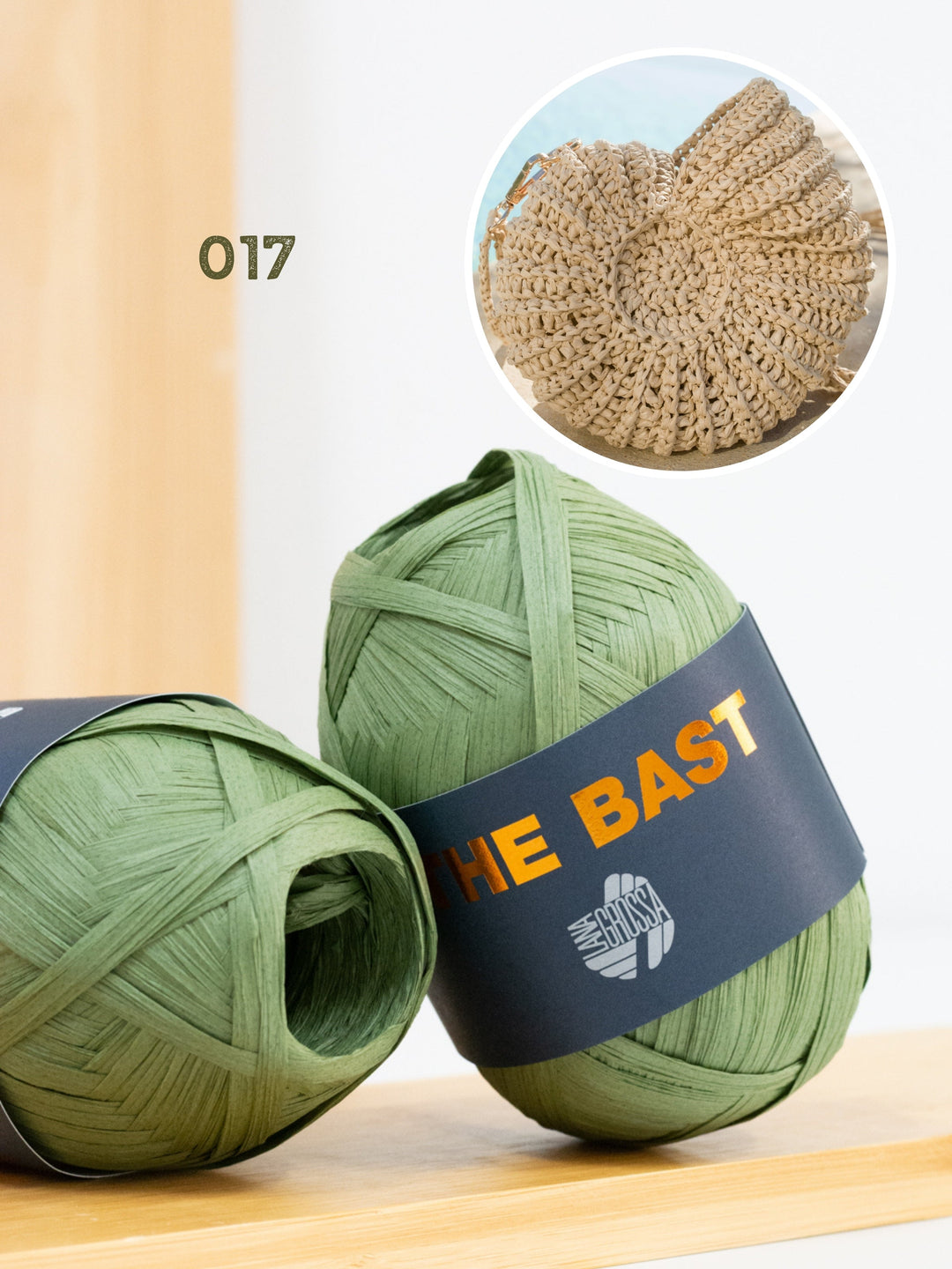 Häkelpaket The Bast Muscheltasche