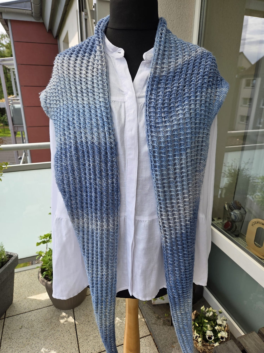 Strickpaket Lizas Tuch Open Lines - Gomitolo Mambo