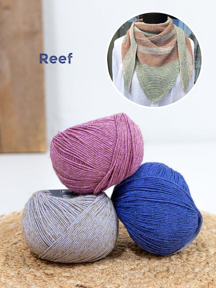 Strickpaket Lizas Tuch Sand Melody