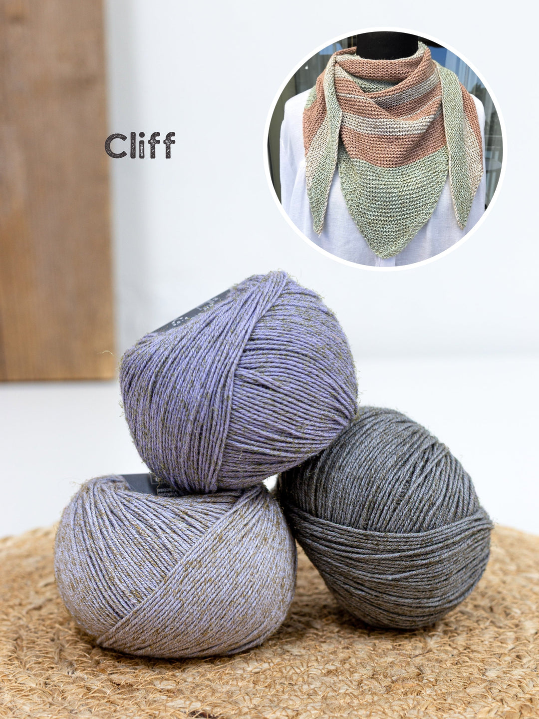 Strickpaket Lizas Tuch Sand Melody