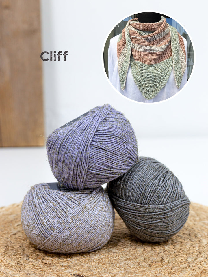 Strickpaket Lizas Tuch Sand Melody