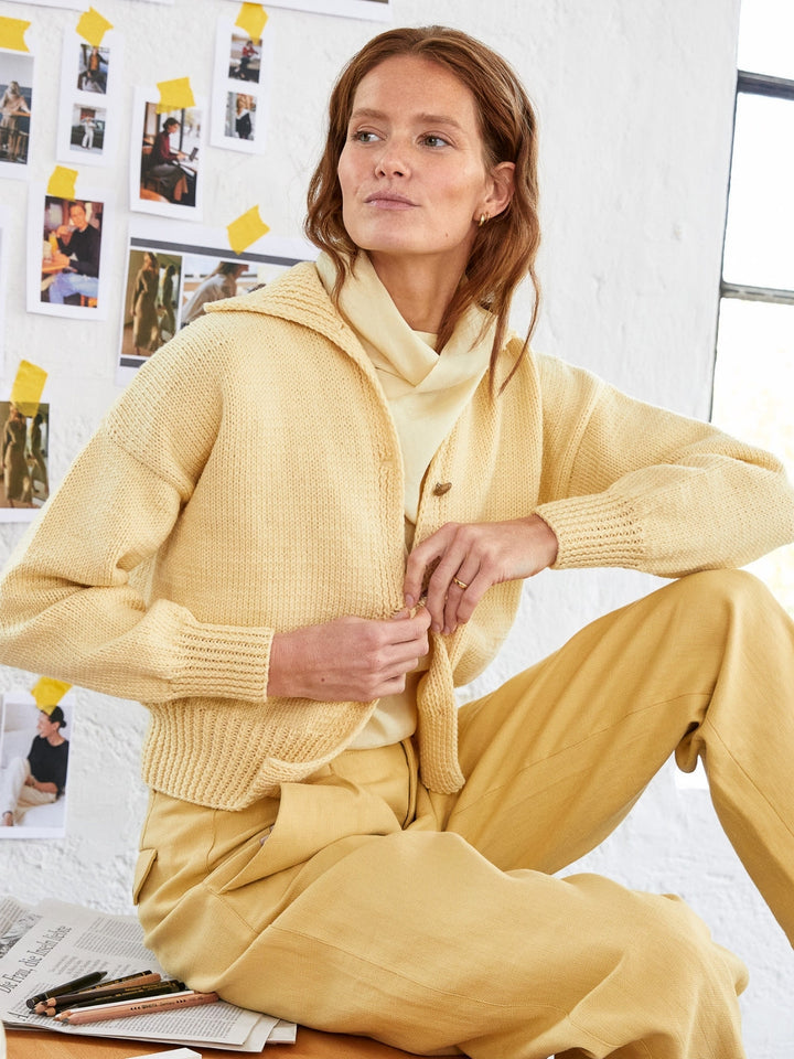 Strickpaket Weste Gerda I - Cool Wool Superbig