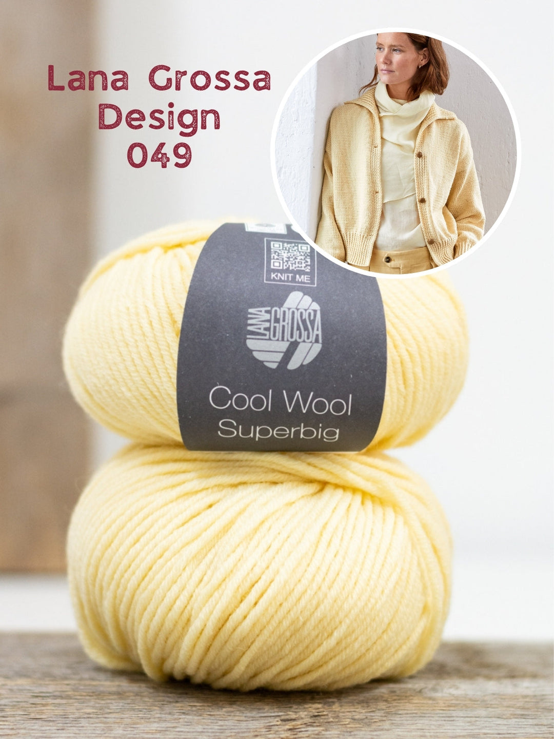 Strickpaket Weste Gerda I - Cool Wool Superbig