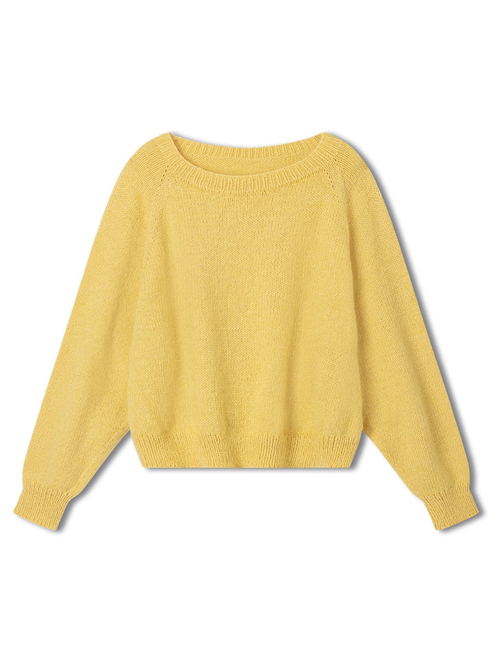 Strickpaket Pullover Ida I - Cool Wool und Silkhair