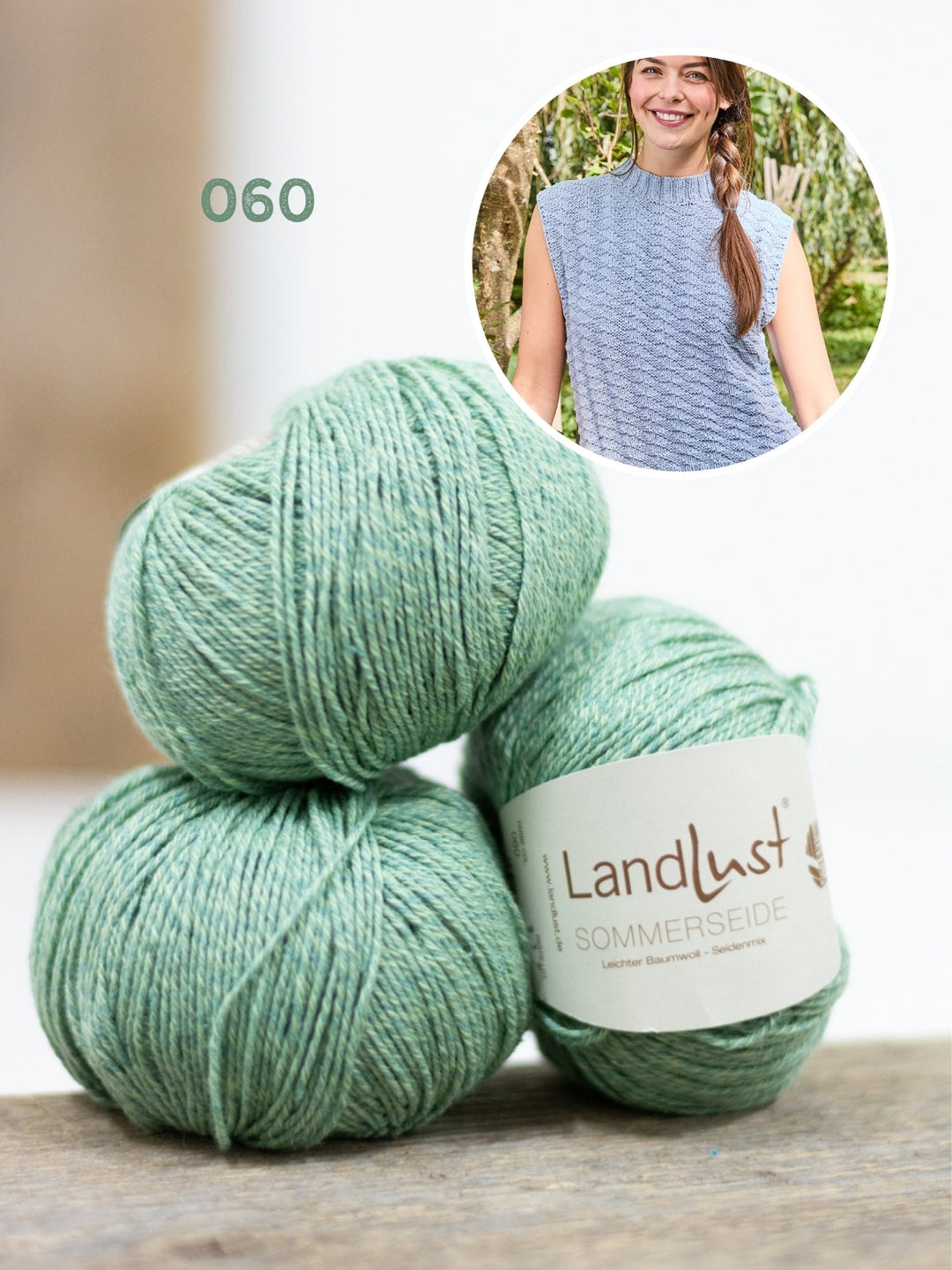 Strickpaket Landlust Sommerseide Top