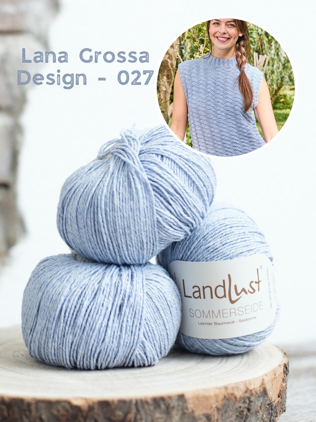 Strickpaket Landlust Sommerseide Top