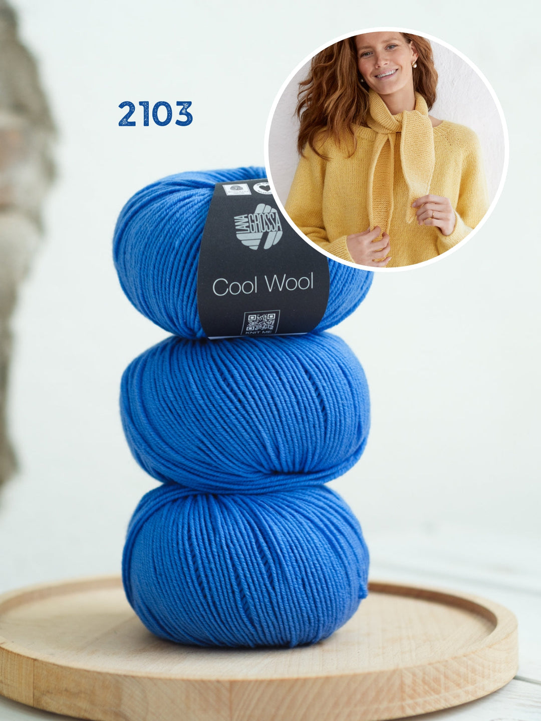Strickpaket Cool Wool Minischal