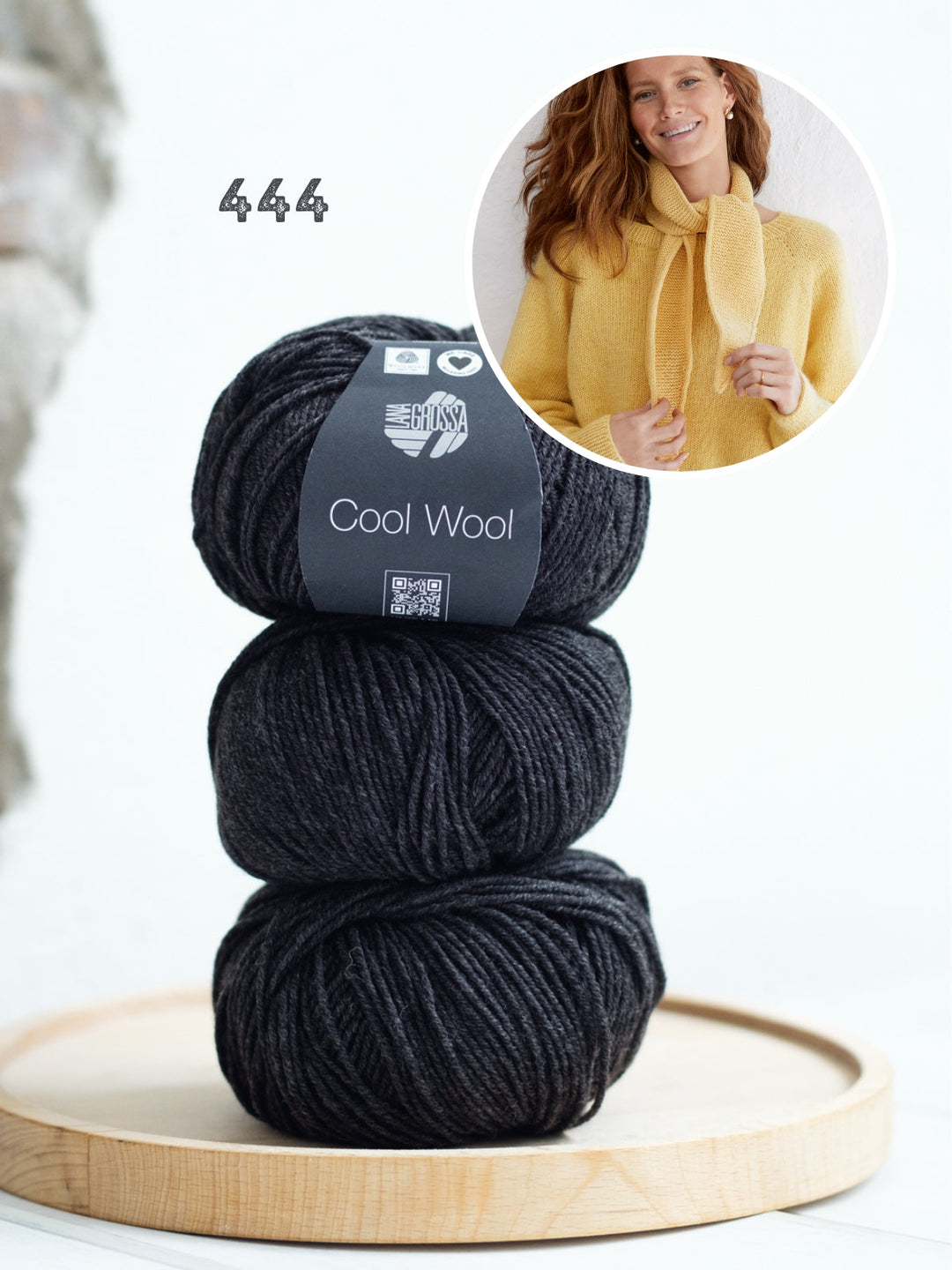 Strickpaket Cool Wool Minischal