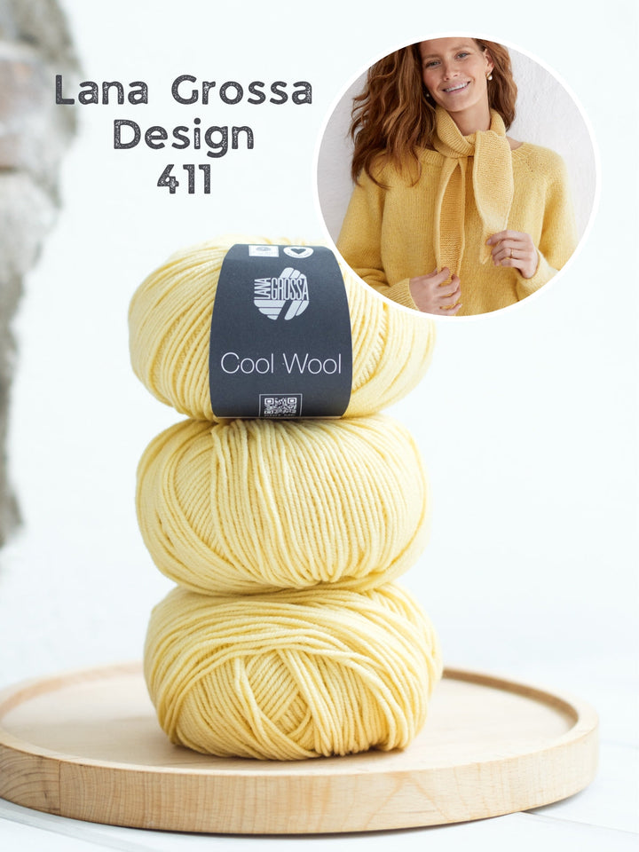 Strickpaket Cool Wool Minischal