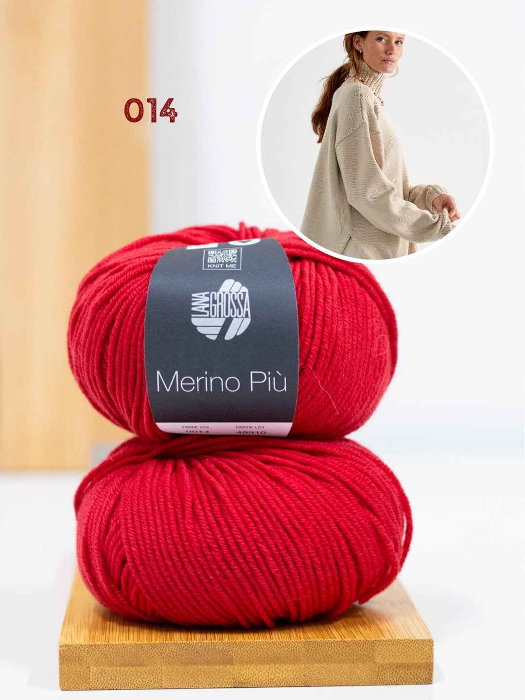Strickpaket Pullover Ida II - Merino Più