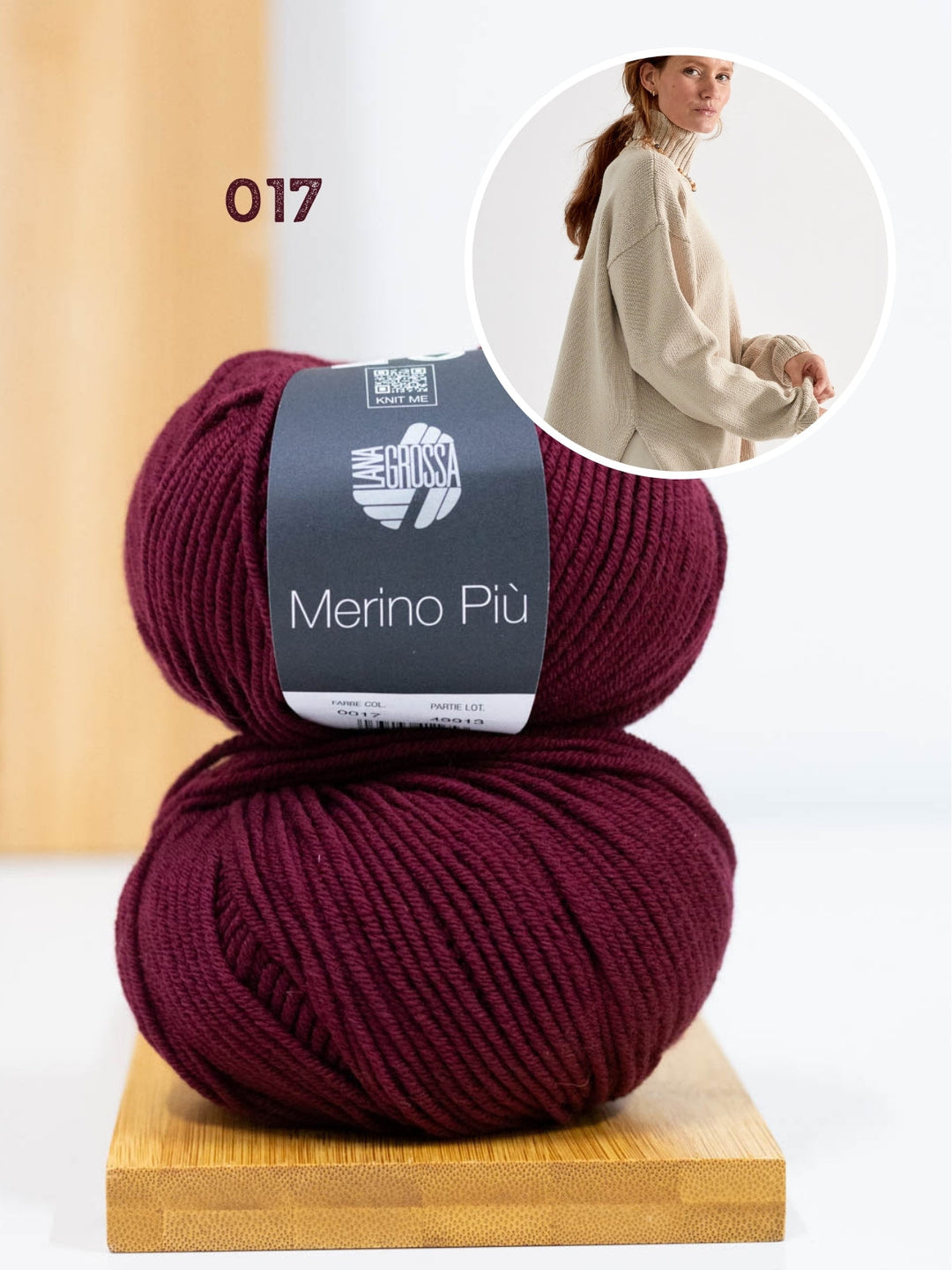 Strickpaket Pullover Ida II - Merino Più