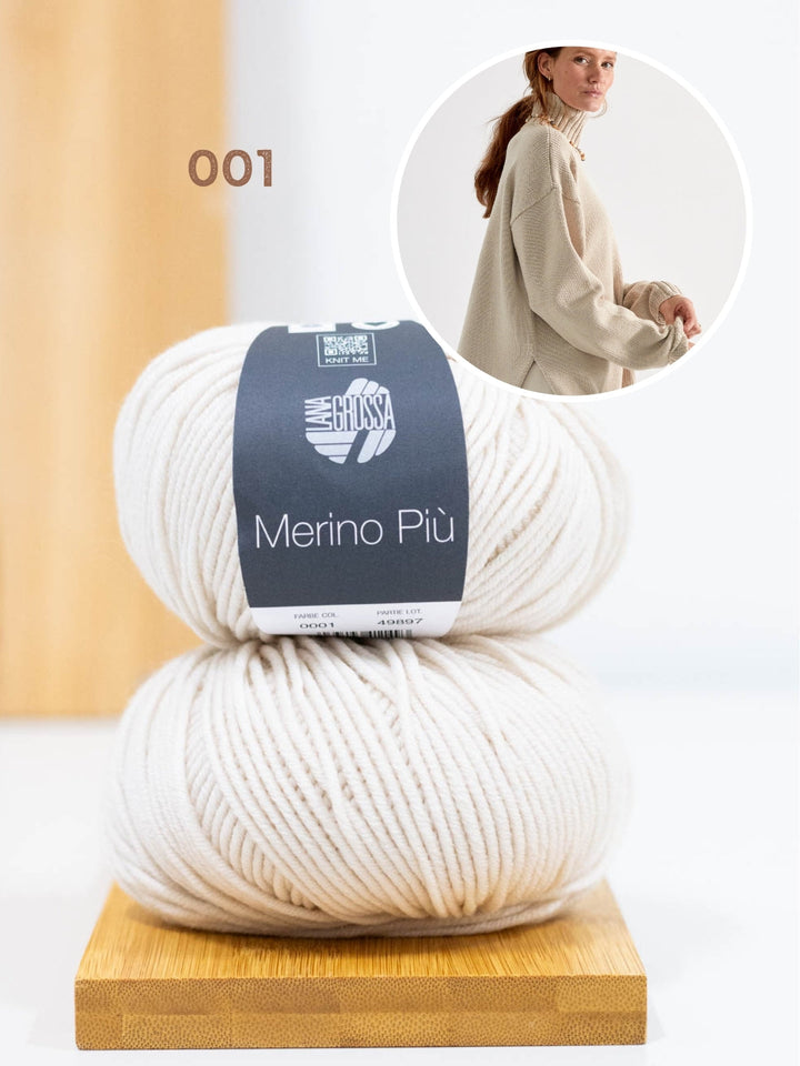 Strickpaket Pullover Ida II - Merino Più