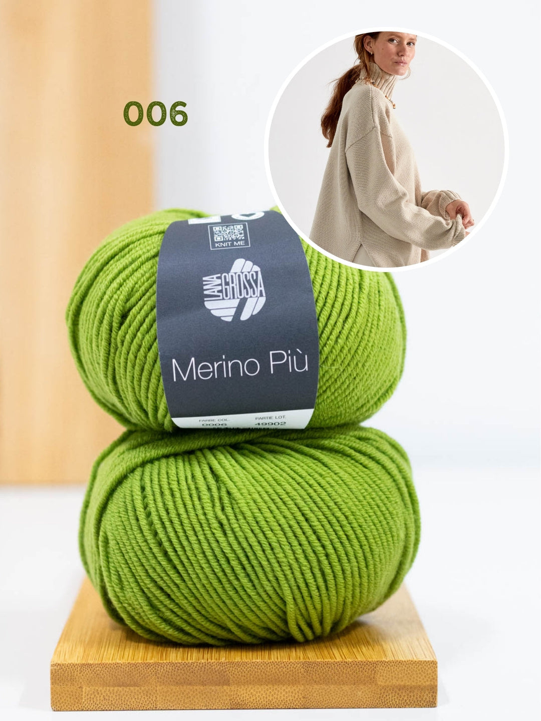 Strickpaket Pullover Ida II - Merino Più