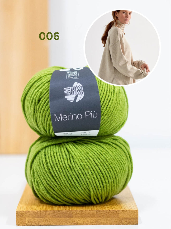Strickpaket Pullover Ida II - Merino Più