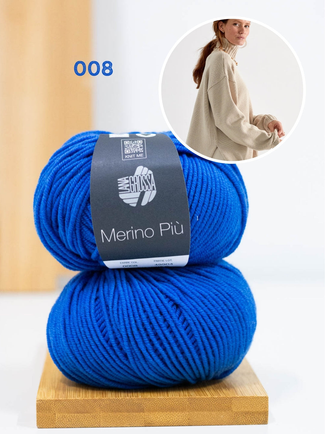 Strickpaket Pullover Ida II - Merino Più