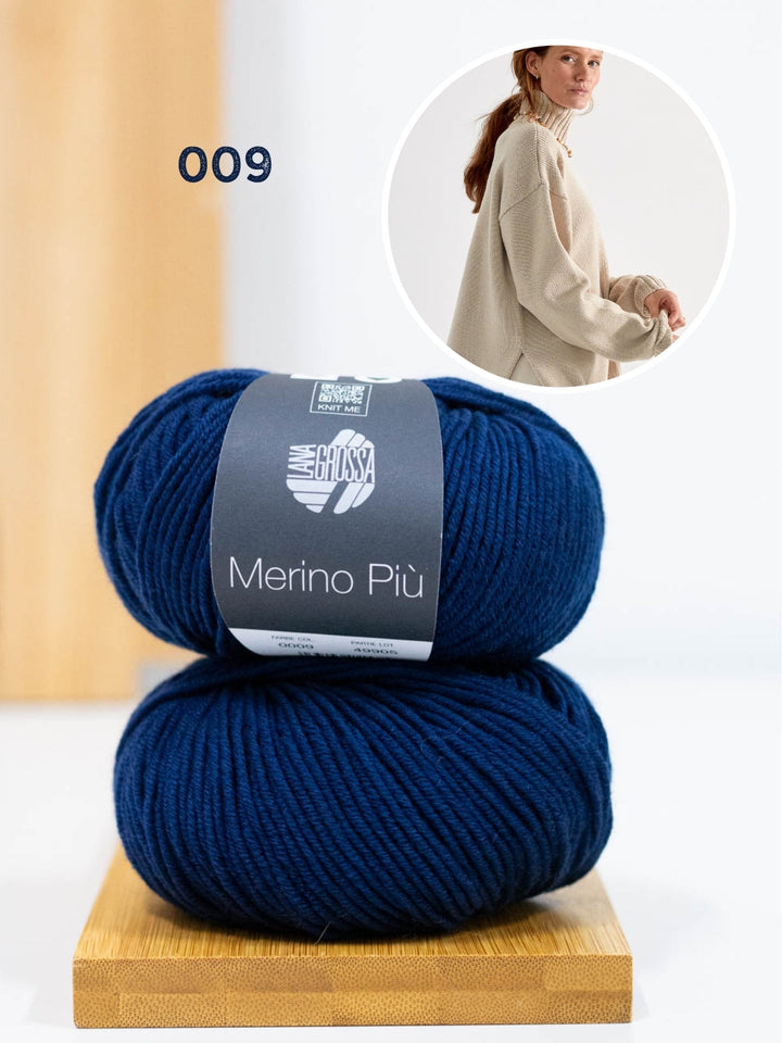 Strickpaket Pullover Ida II - Merino Più
