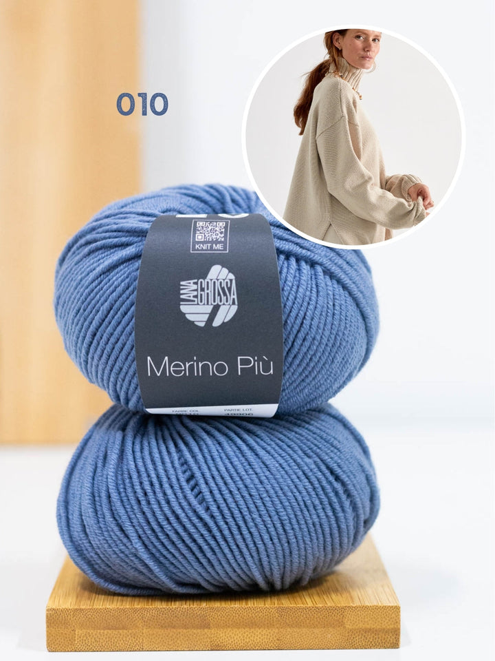 Strickpaket Pullover Ida II - Merino Più