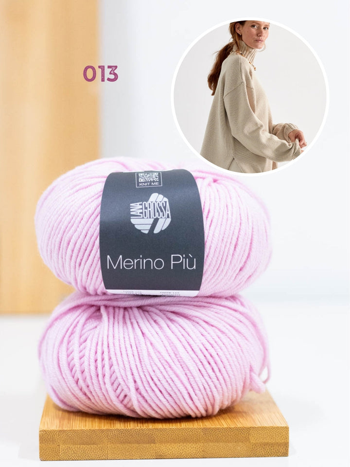 Strickpaket Pullover Ida II - Merino Più