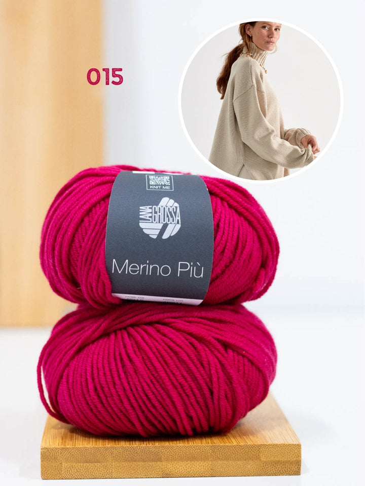 Strickpaket Pullover Ida II - Merino Più