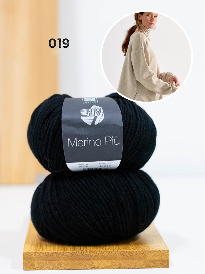 Strickpaket Pullover Ida II - Merino Più