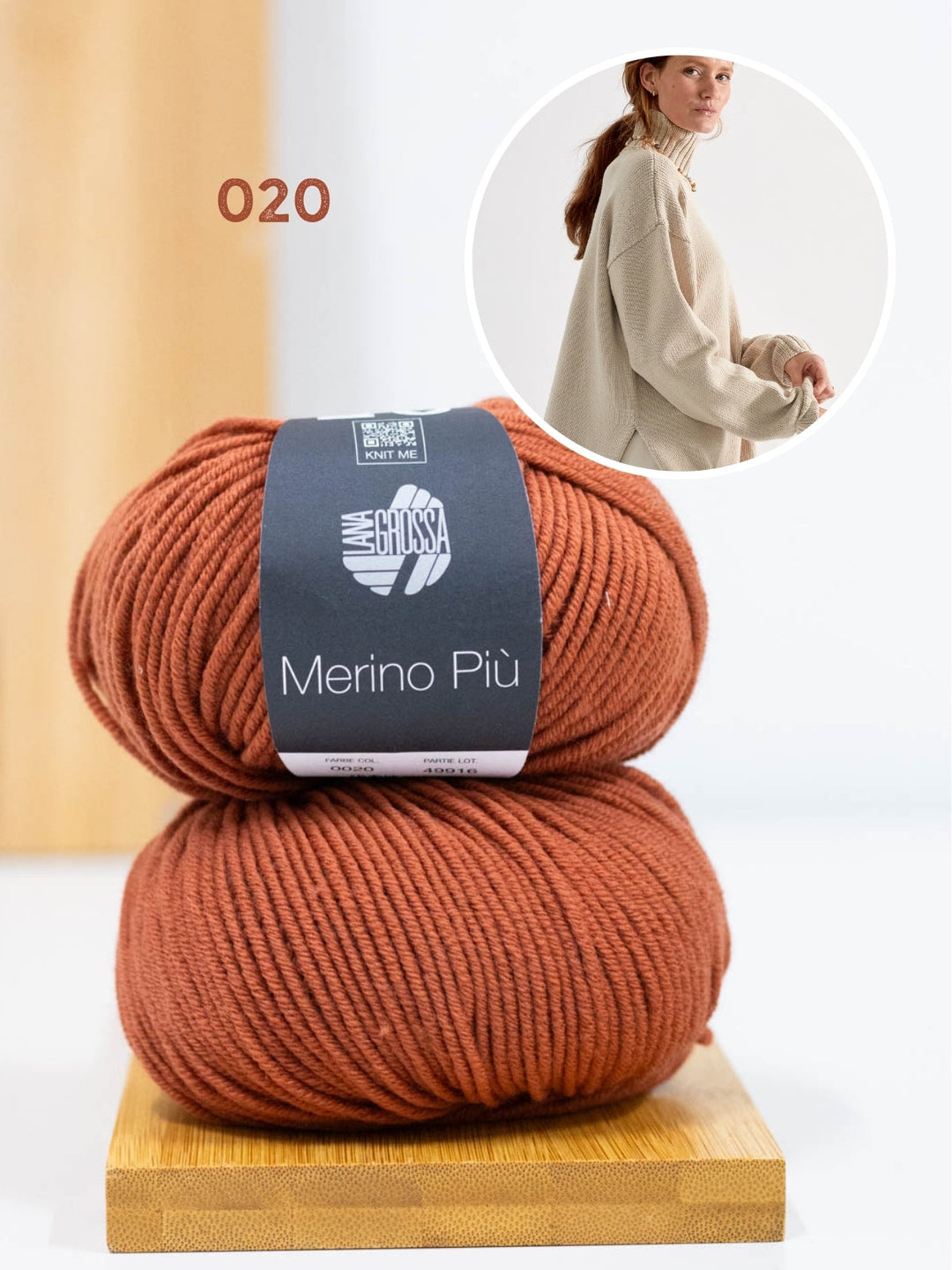 Strickpaket Pullover Ida II - Merino Più