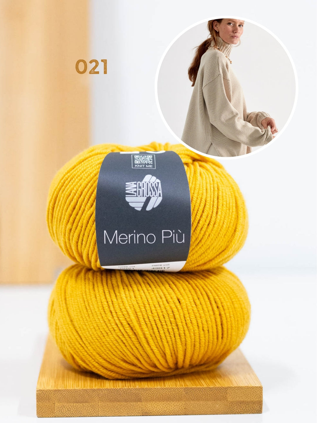 Strickpaket Pullover Ida II - Merino Più
