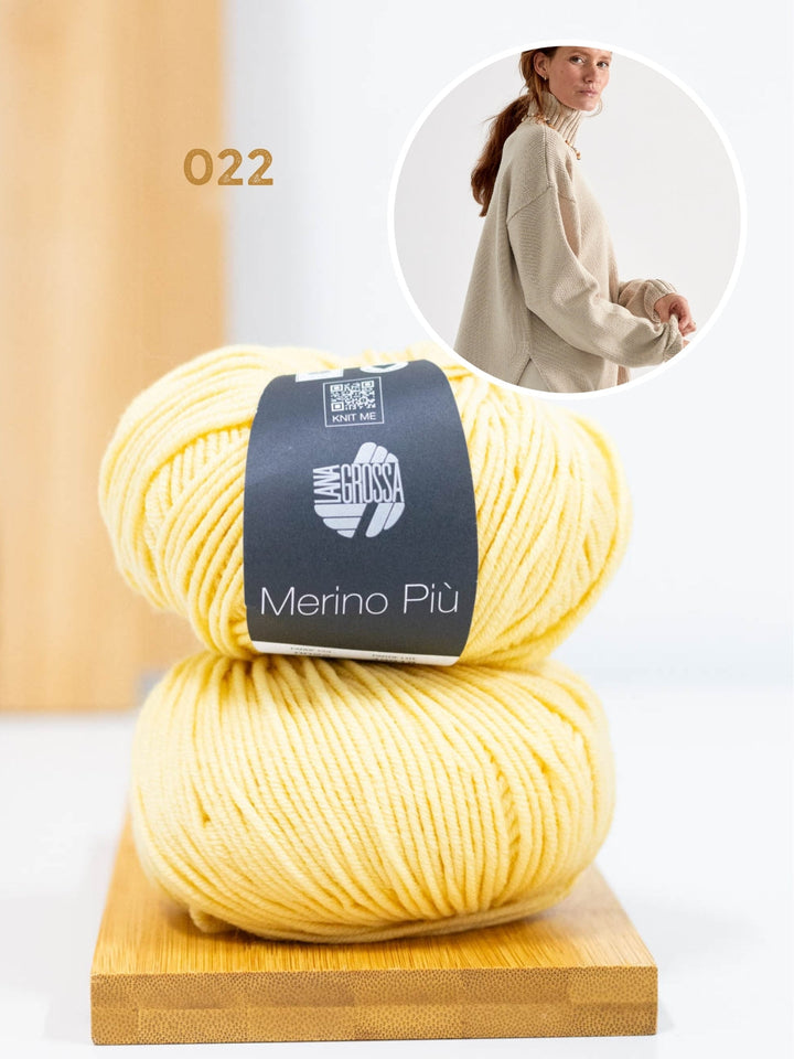Strickpaket Pullover Ida II - Merino Più