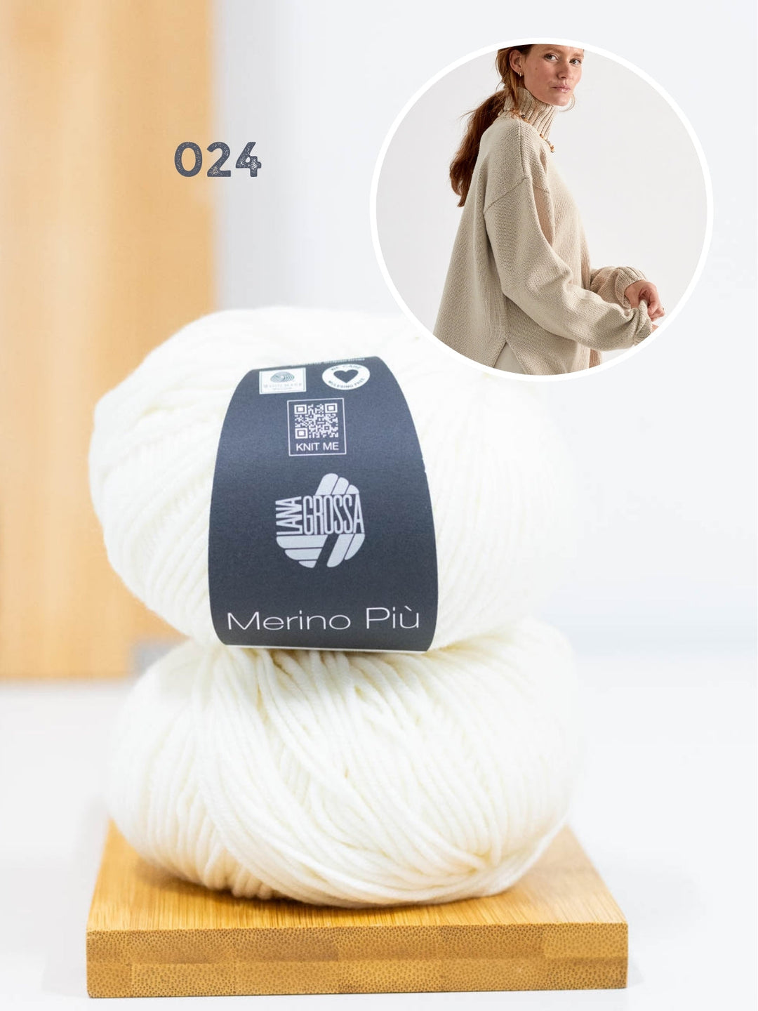 Strickpaket Pullover Ida II - Merino Più