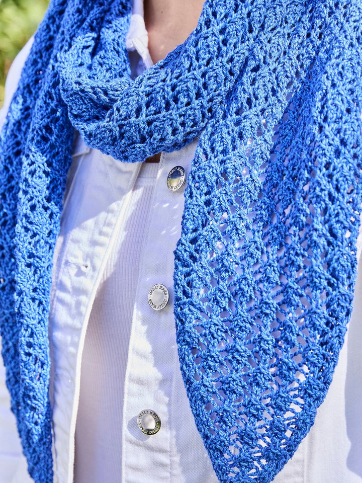 Strickpaket Landlust Sommerseide Dreieckstuch