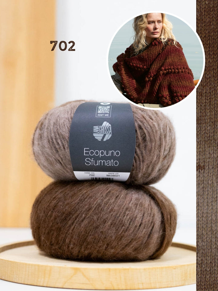 Strickpaket Ecopuno Sfumato Tuch