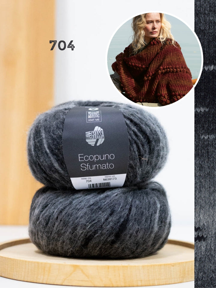 Strickpaket Ecopuno Sfumato Tuch