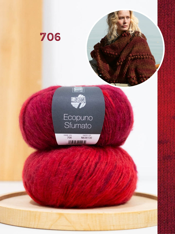 Strickpaket Ecopuno Sfumato Tuch