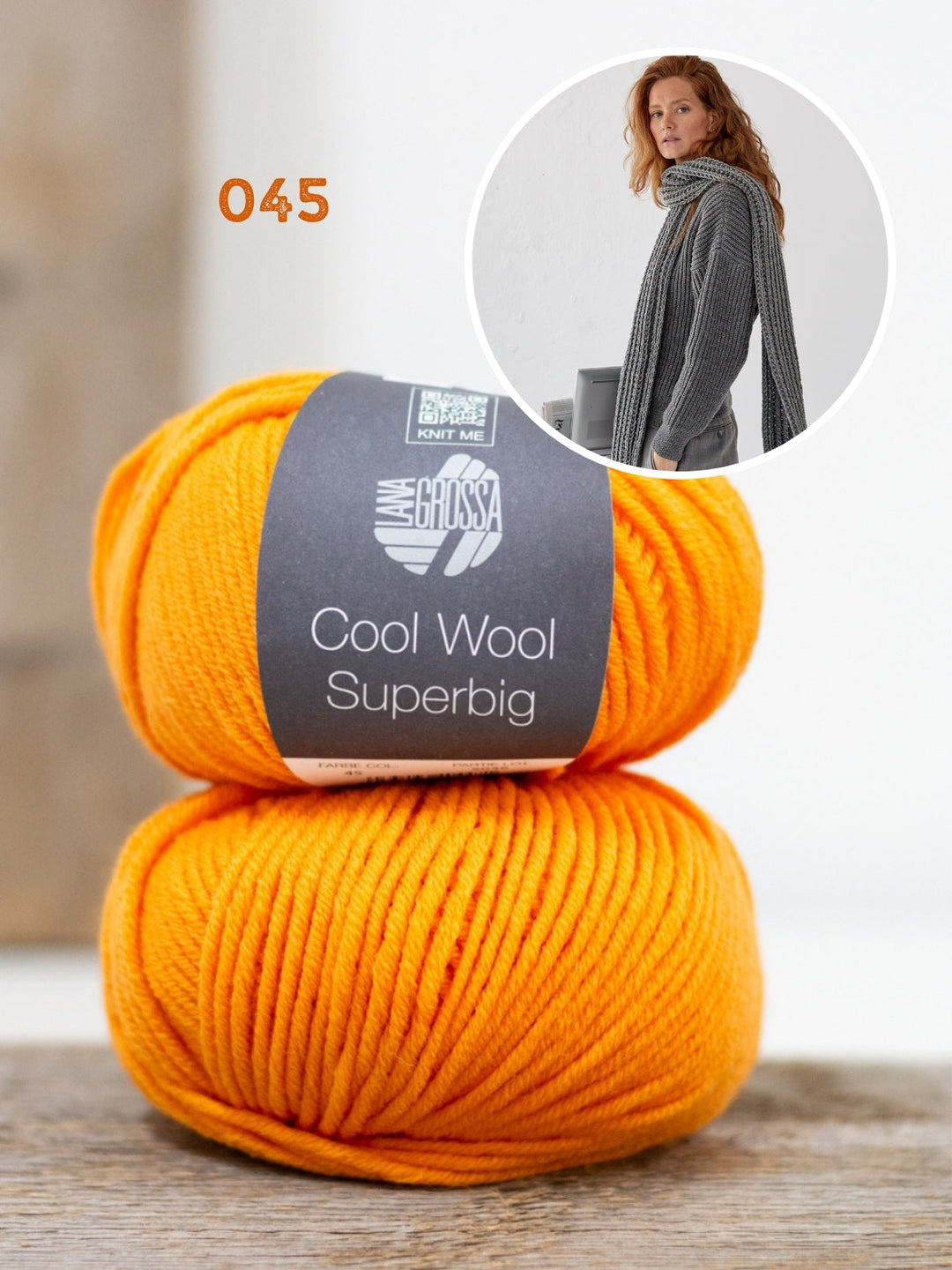 Strickpaket Cool Wool Superbig Schal