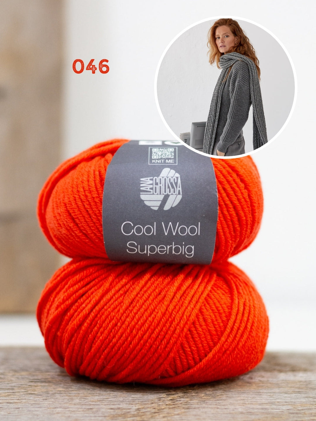 Strickpaket Cool Wool Superbig Schal