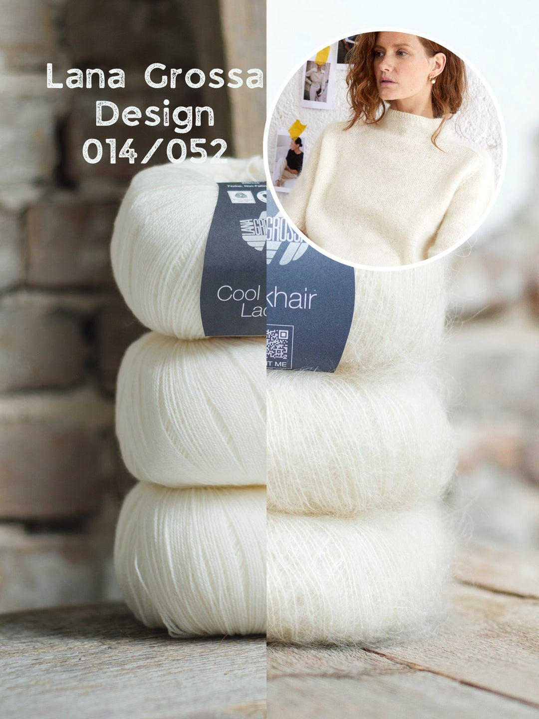 Strickpaket Shirt Hedda I - Cool Wool Lace und Silkhair