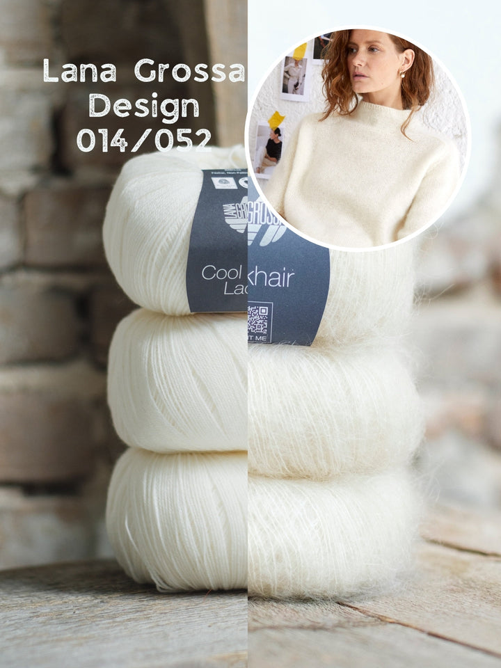 Strickpaket Shirt Hedda I - Cool Wool Lace und Silkhair