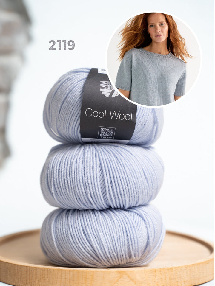 Strickpaket Shirt Hedda II - Cool Wool